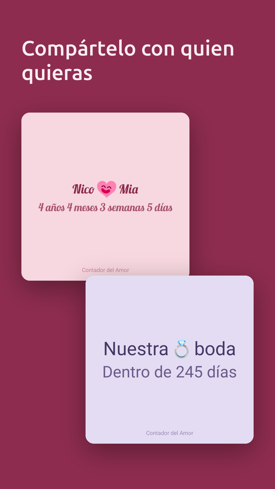 Compártelo con quien quieras